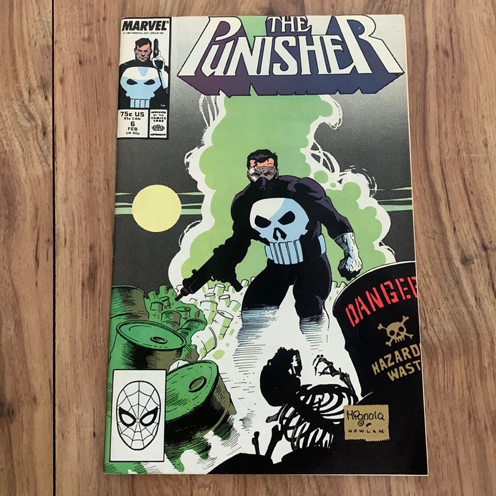 Vintage 1988 Marvel Comics The Punisher #6